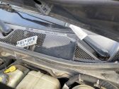 Front wiper linkage and motor