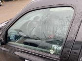 Front door window glass four-door