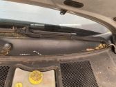 Front wiper linkage and motor