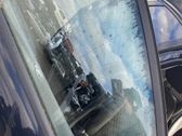 Front door window glass four-door