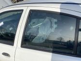 Rear door window glass