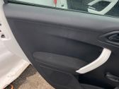 Rear door card panel trim
