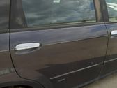 Rear door window regulator with motor