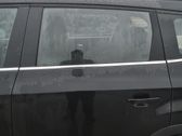 Rear door window regulator with motor