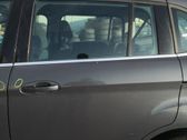 Rear door window regulator with motor