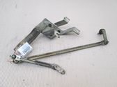 Front wiper linkage and motor