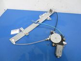 Rear door window regulator with motor