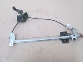 Rear door window regulator with motor