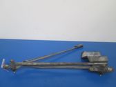 Front wiper linkage and motor