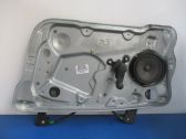 Front door window regulator with motor