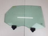 Rear door window glass