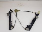 Front window lifting mechanism without motor
