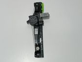 Sliding door manual window regulator