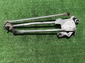 Front wiper linkage and motor