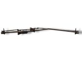Front wiper linkage and motor