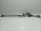 Front wiper linkage and motor