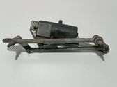 Front wiper linkage and motor