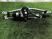 Front wiper linkage and motor