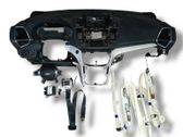 Airbag set with panel