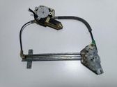 Rear door window regulator with motor