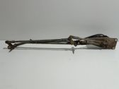 Front wiper linkage and motor
