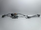 Front wiper linkage and motor