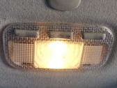 Éclairage lumière plafonnier avant