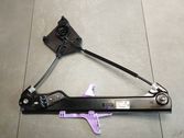 Rear window lifting mechanism without motor