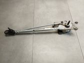 Front wiper linkage and motor