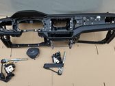 Airbag set with panel