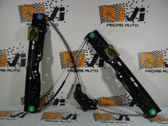 Front window lifting mechanism without motor