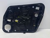 Front door window regulator with motor