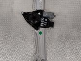 Sliding door window regulator with motor