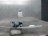 Sliding door window regulator with motor