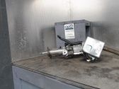 Steering wheel axle set