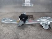 Sliding door window regulator with motor