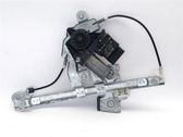 Rear window lifting mechanism without motor