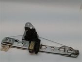 Rear window lifting mechanism without motor