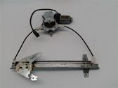 Rear window lifting mechanism without motor