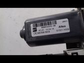 Rear door window regulator with motor