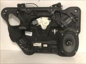 Front door window regulator with motor