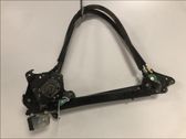 Rear door window regulator with motor