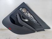 Rear door card panel trim