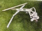 Rear door window regulator with motor