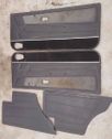 Door card panel trim set