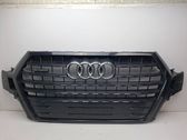 Front bumper upper radiator grill