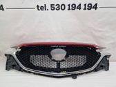Front bumper upper radiator grill