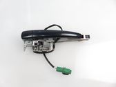 Rear door exterior handle