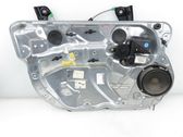 Front door window regulator with motor