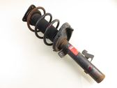 Front shock absorber with coil spring